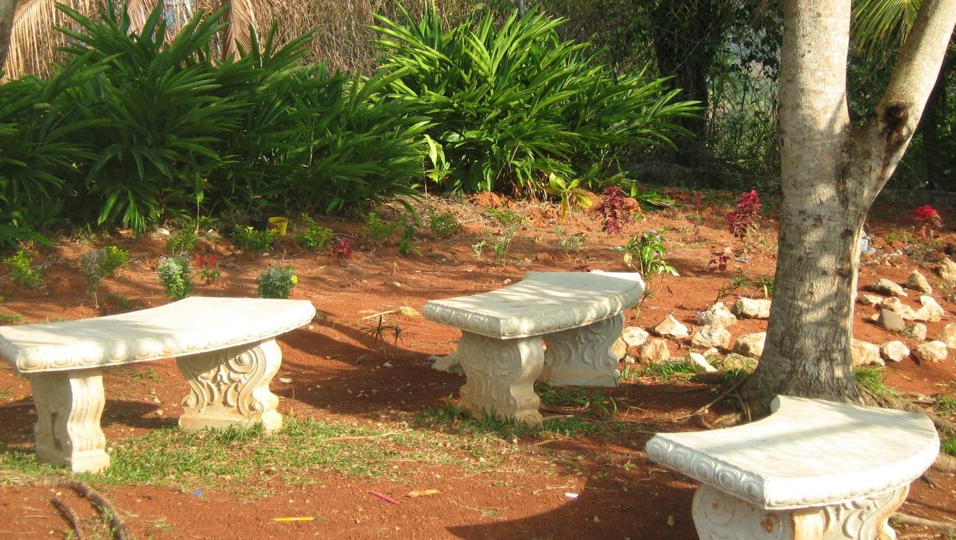 Reading Garden at Pell River Basic School